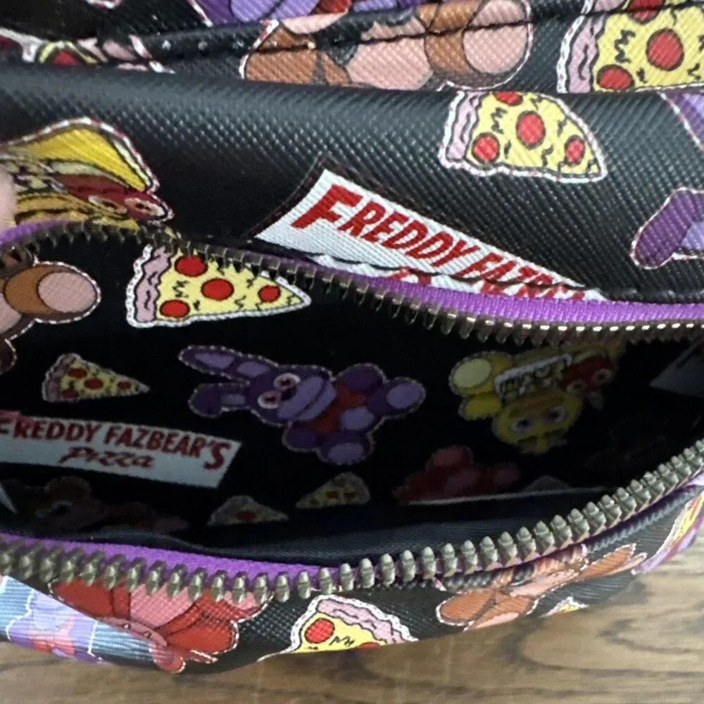 Five Nights at Freddy's Pizza Print Mini Backpack New With Tags